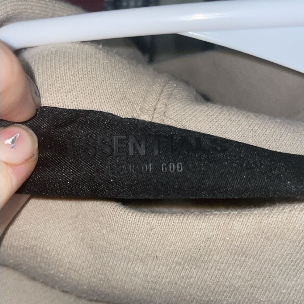 Essentials Cream Pullover - image 2